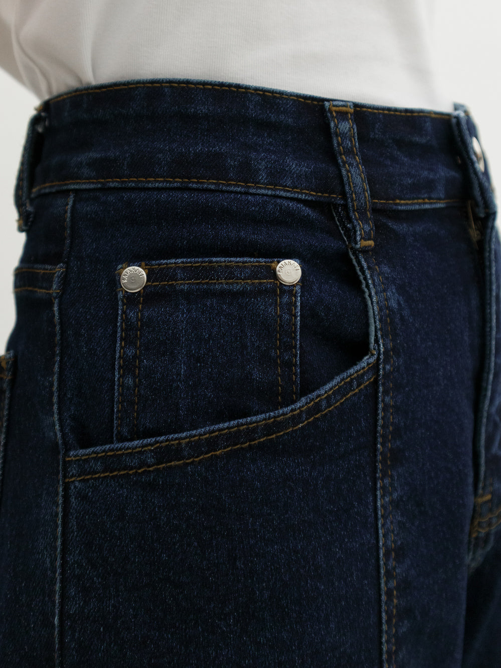 Cia Straight Jeans - Dark Blue