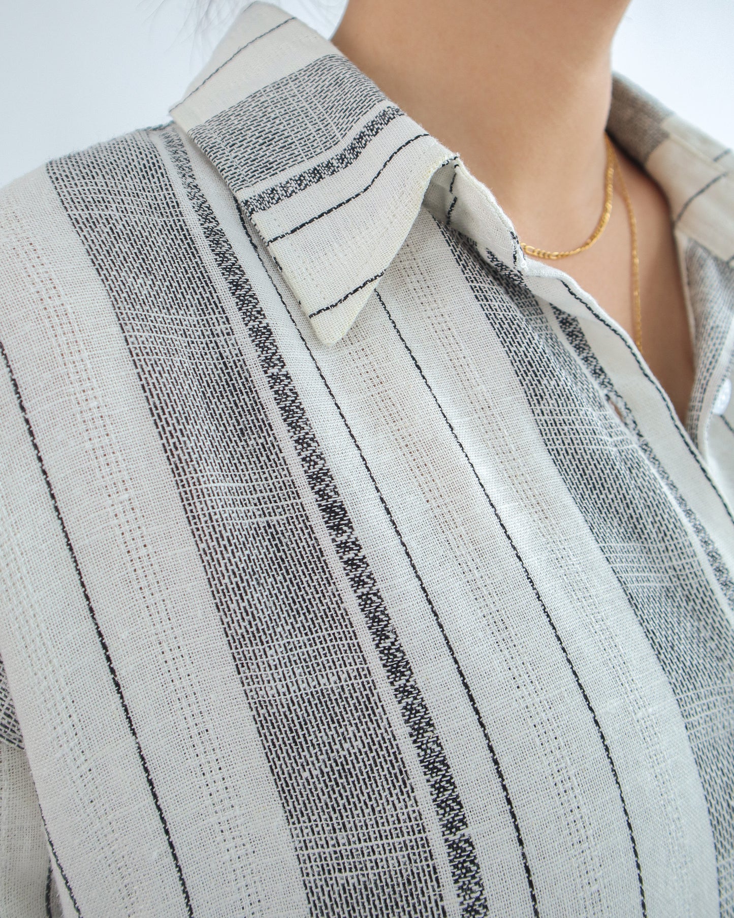 Francia Linen Oversized Shirt