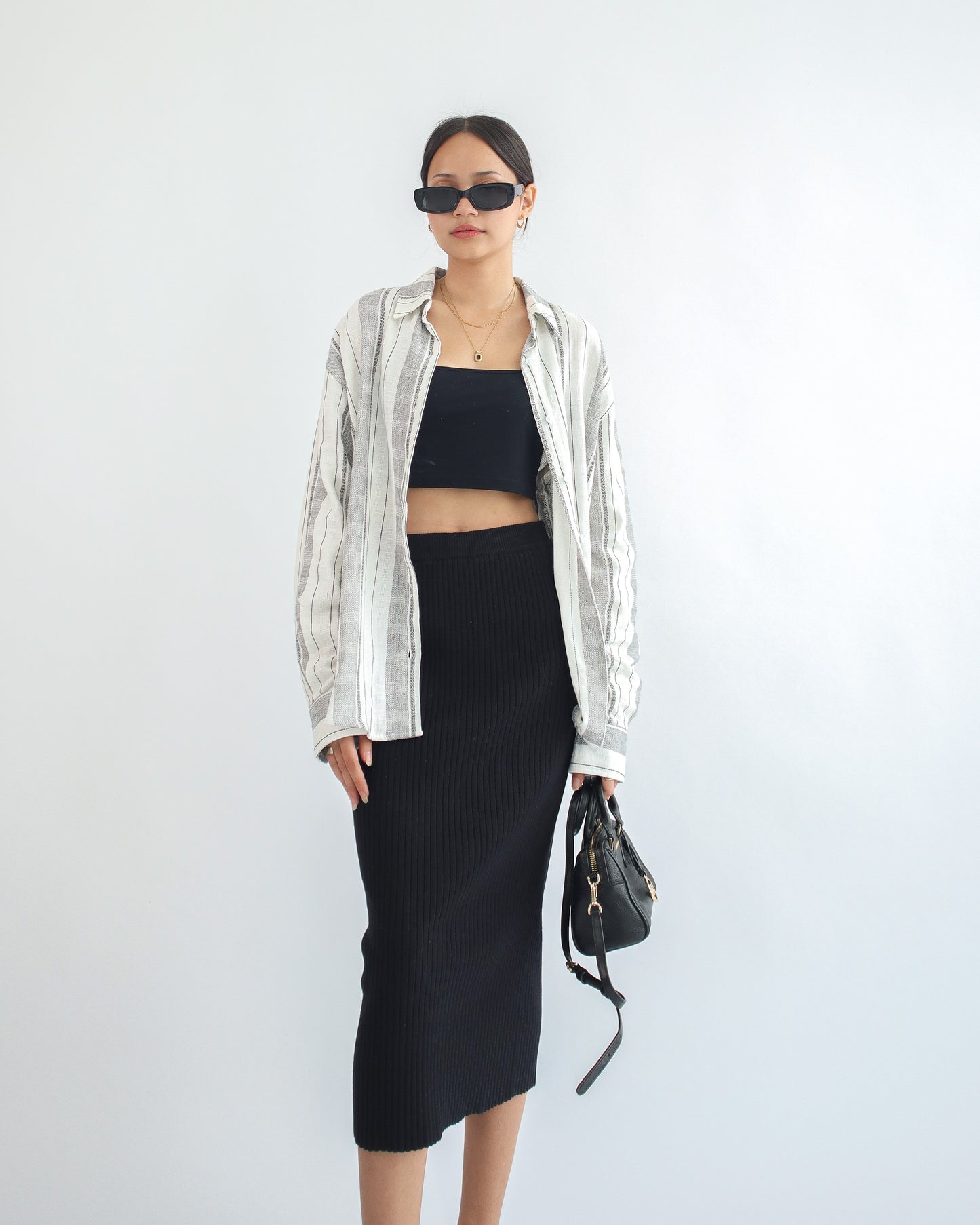 Francia Linen Oversized Shirt
