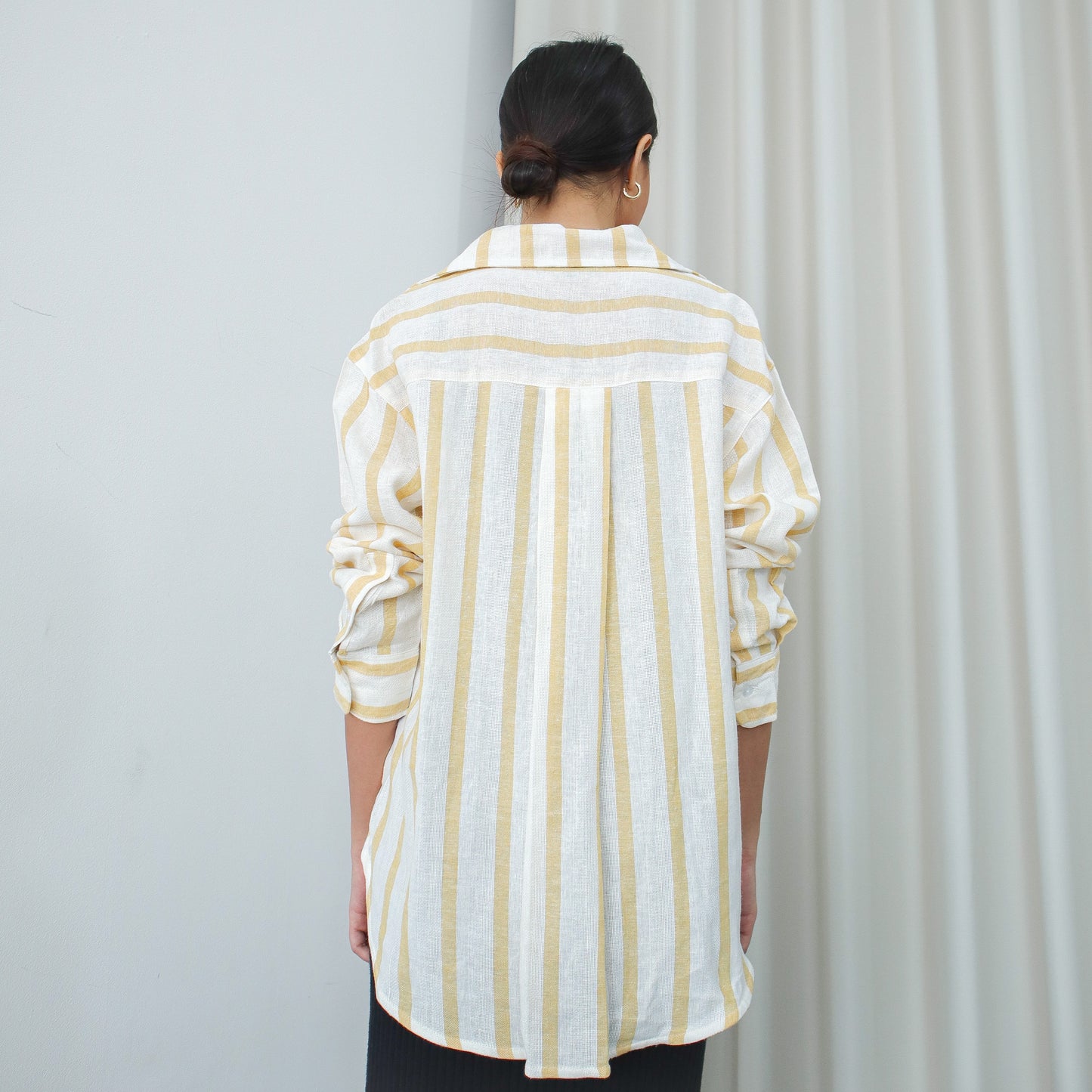 Francia Linen Oversized Shirt