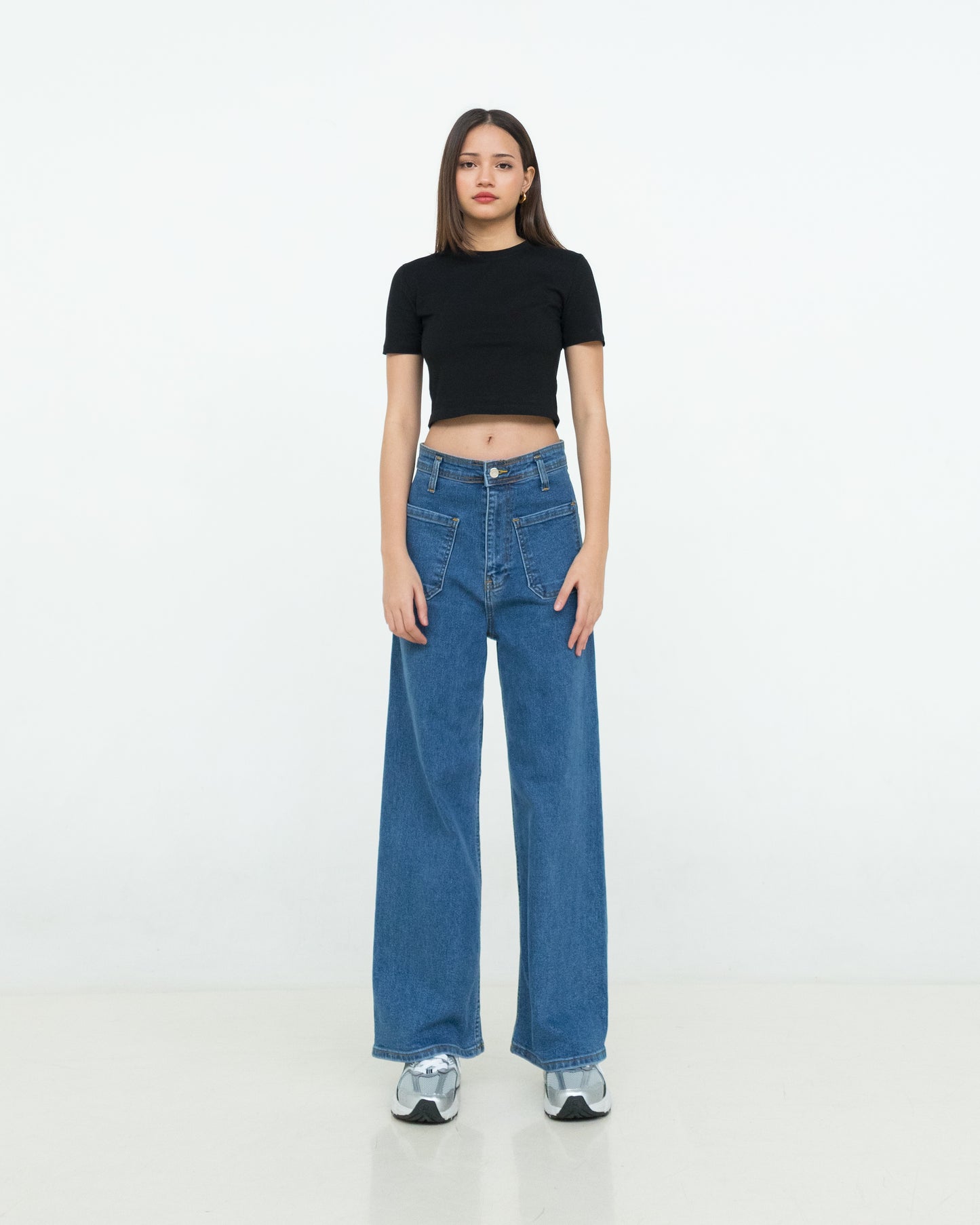 Dania Straight Leg Jeans - Medium Blue