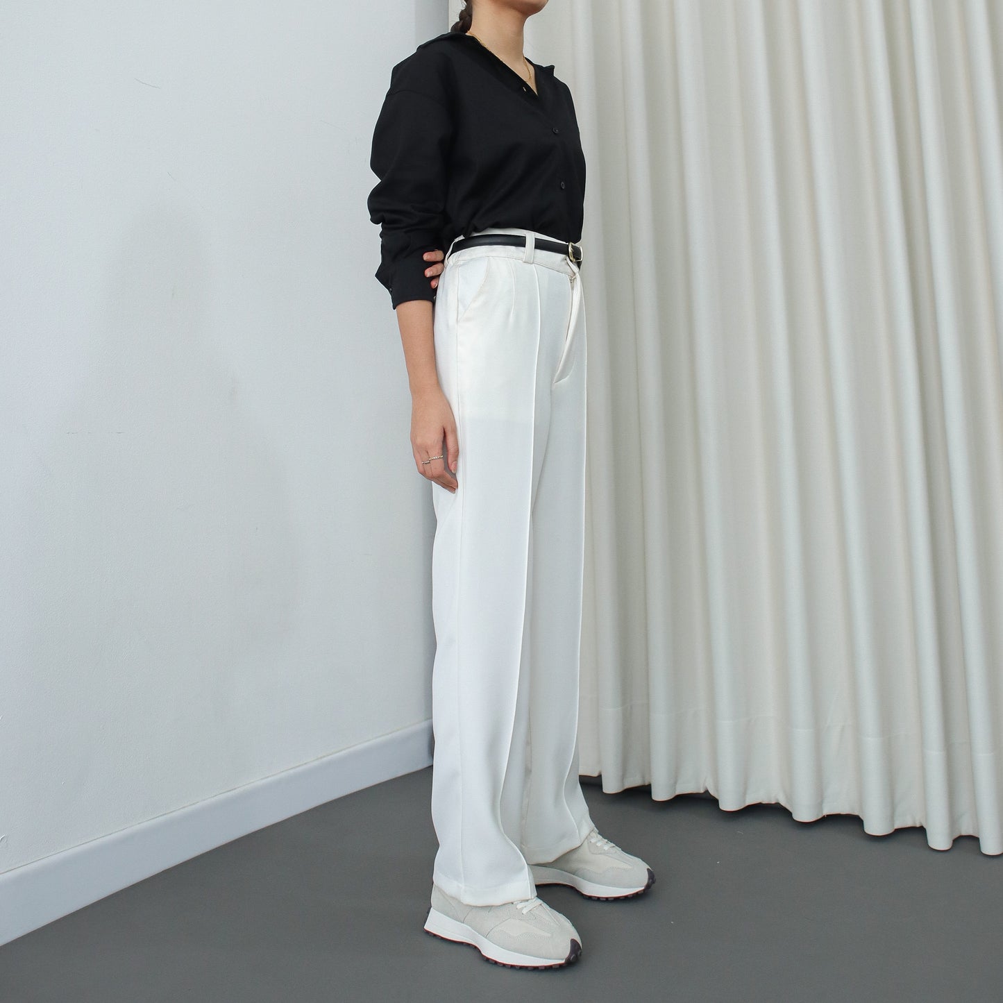 Francia Linen Oversized Shirt