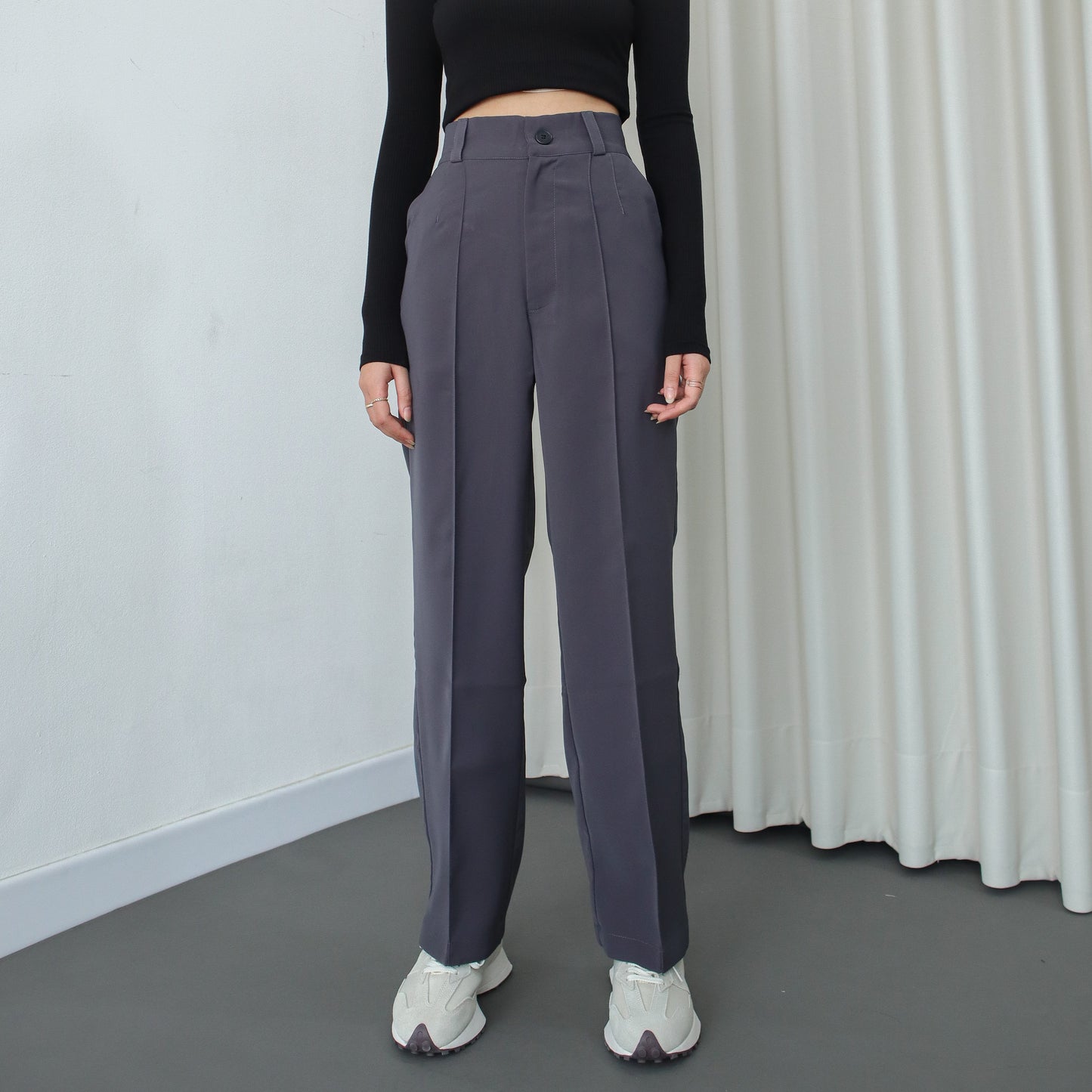 Calia Long Trousers Grey Indigo