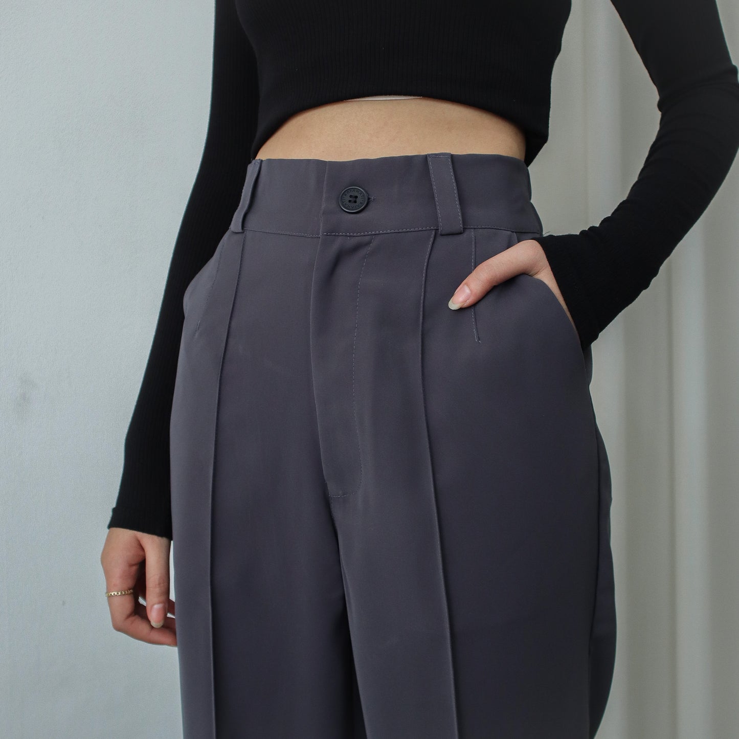 Calia Long Trousers Grey Indigo