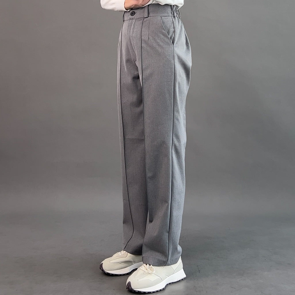 Calia Long Trousers - Charcoal Grey