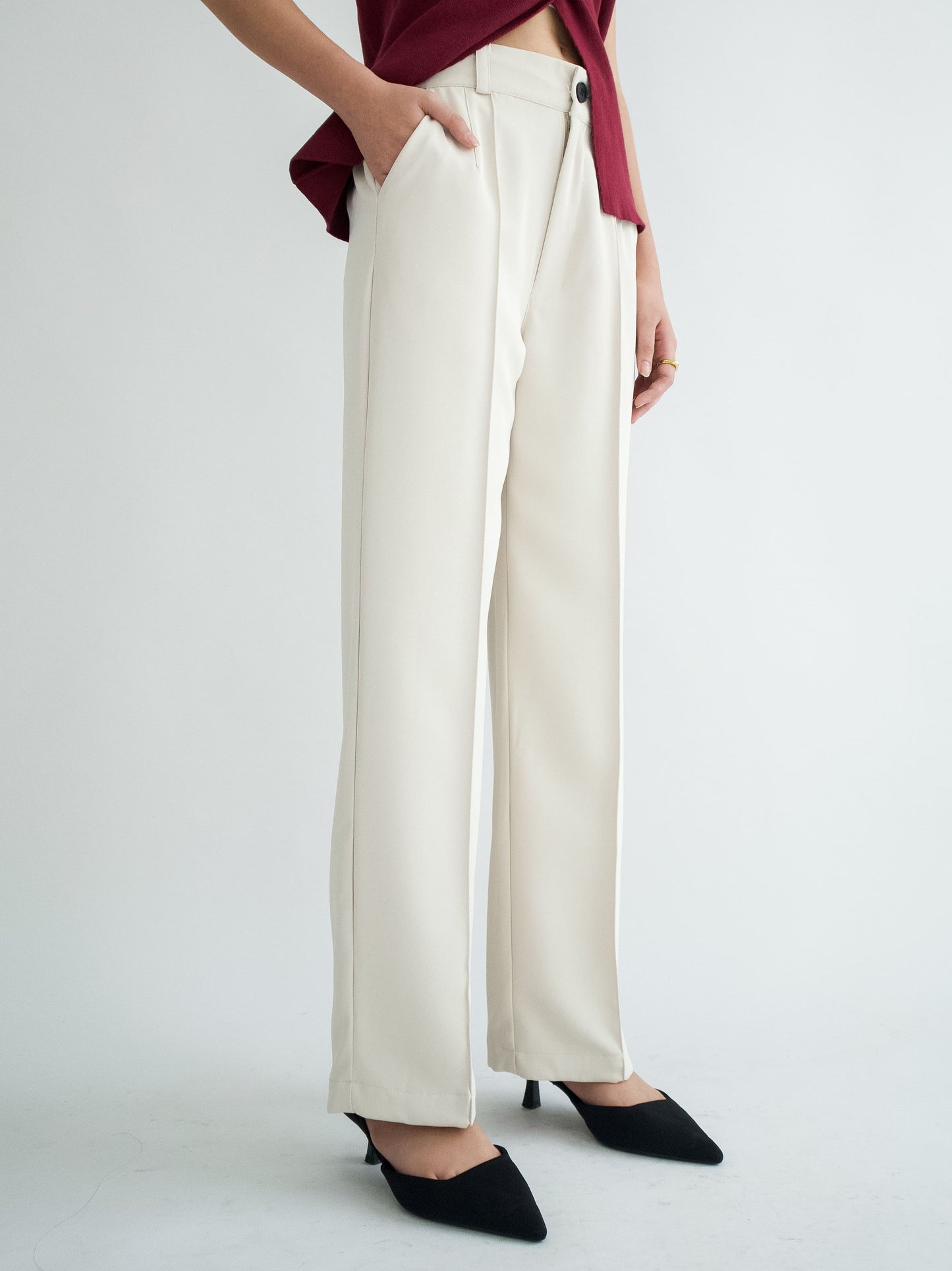 Calia Long Trousers - Warm Sand