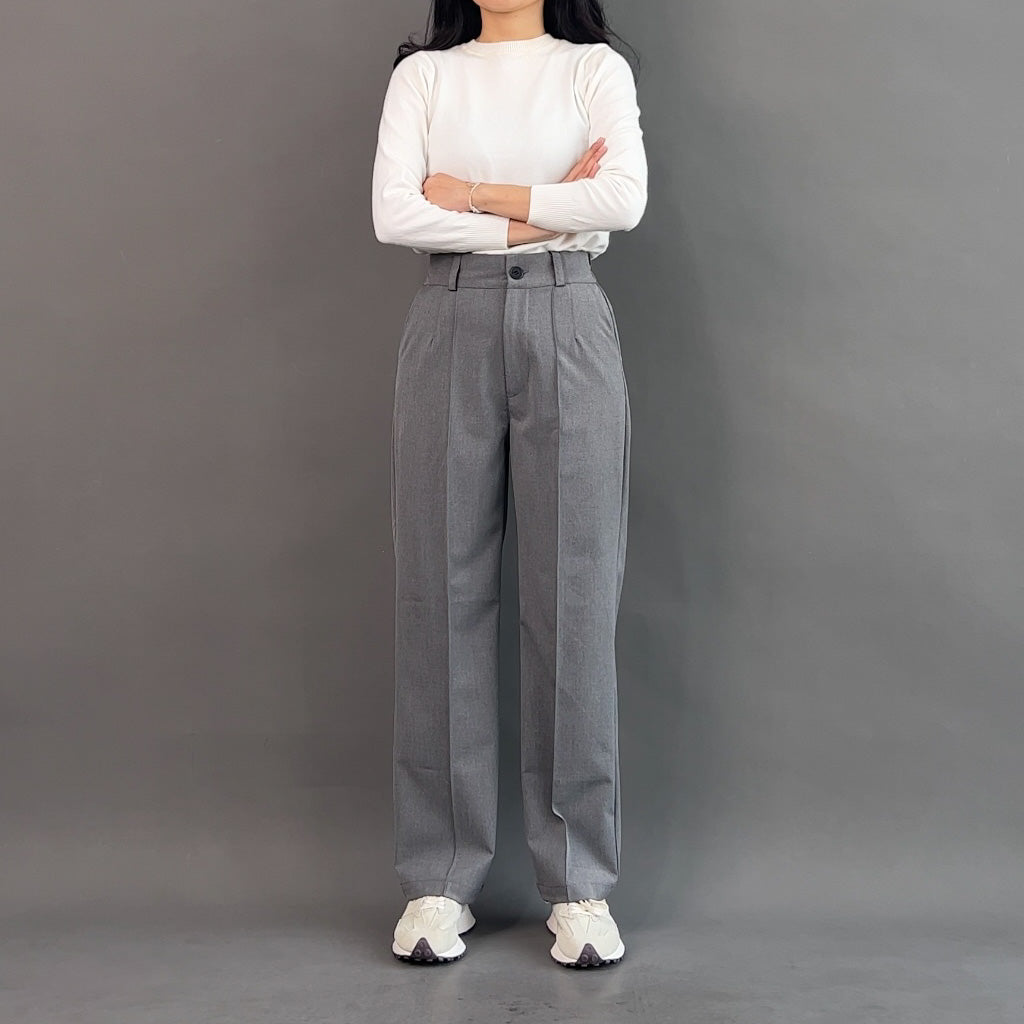 Calia Long Trousers - Charcoal Grey