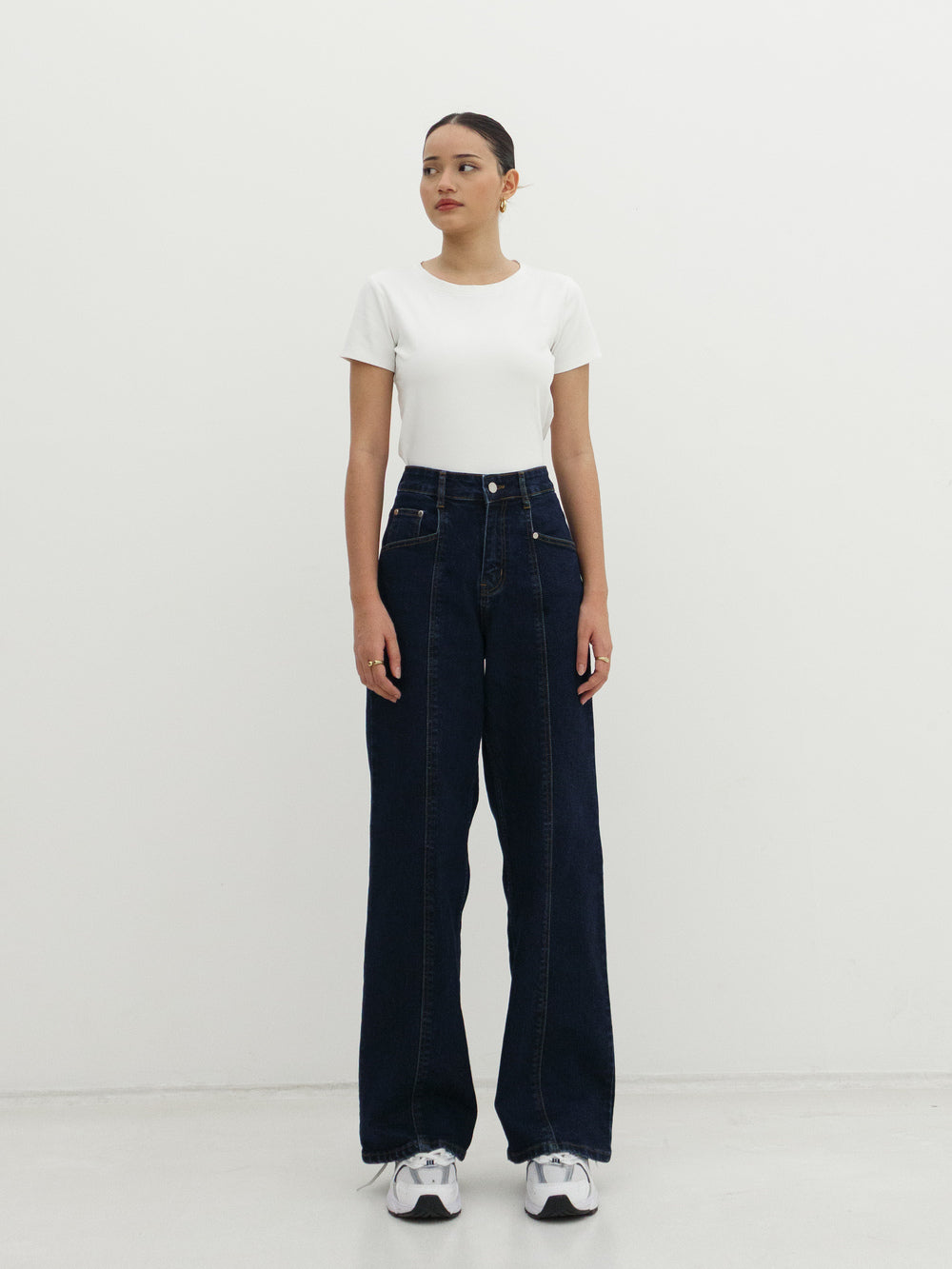 Cia Straight Jeans - Dark Indigo