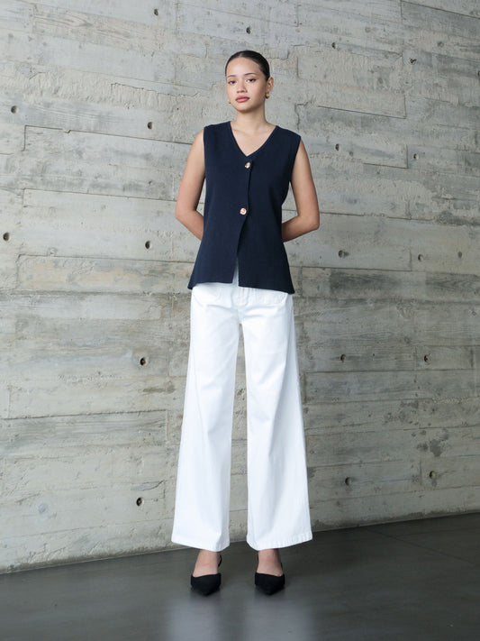 Dania Straight Leg Jeans -  White