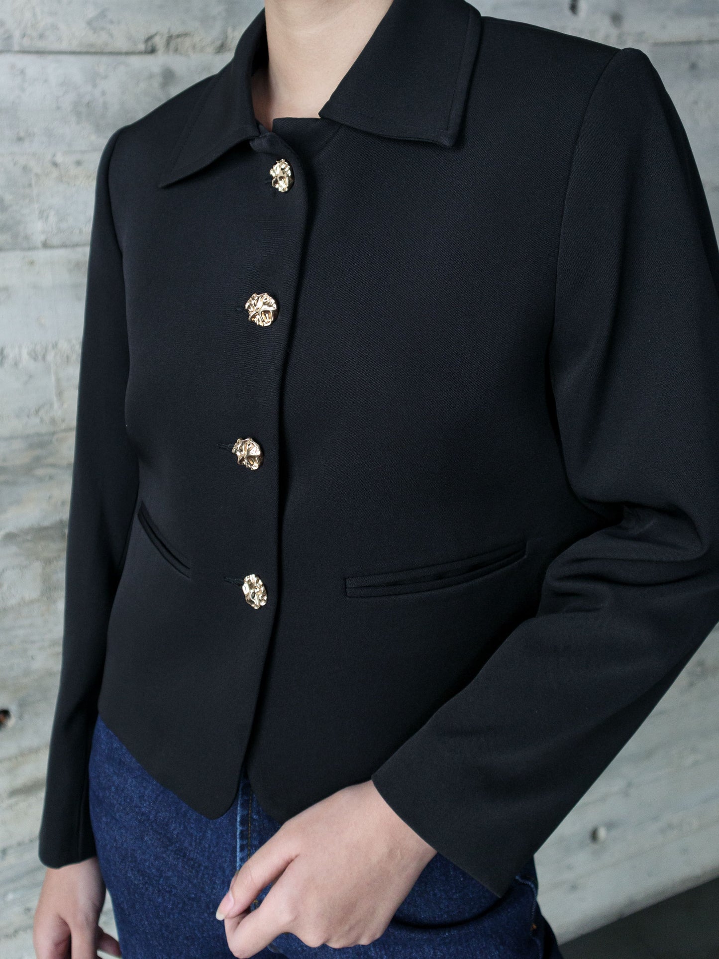 Livia Regular Fit Jacket - All Colors - Black
