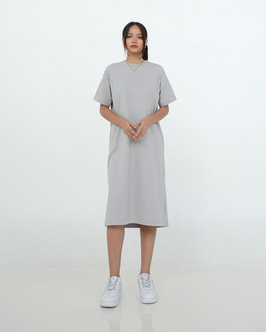 Leia Calf Length T-Shirt Dress