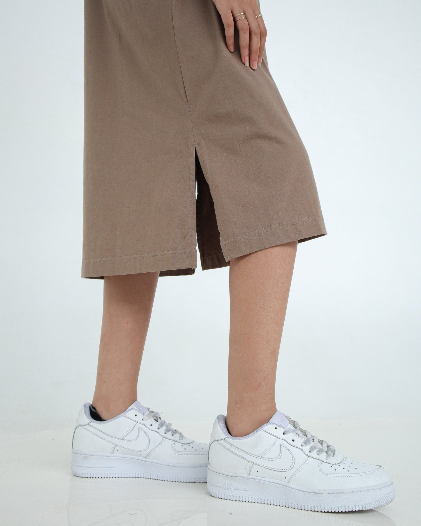 Leia Calf Length T-Shirt Dress