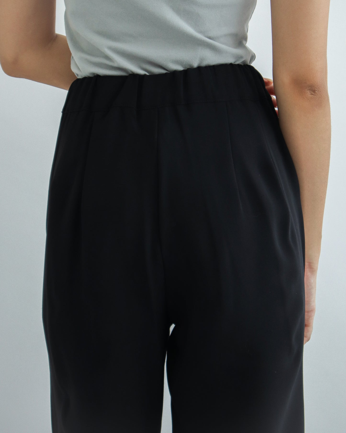 Tatia Highwaisted Ankle Pants with Darts
