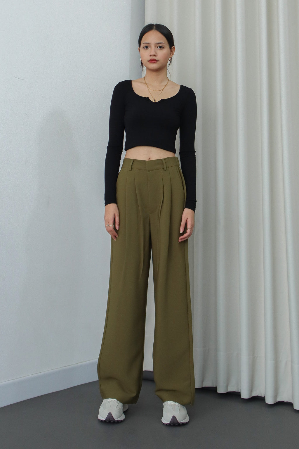 Lucia Pleated Trousers