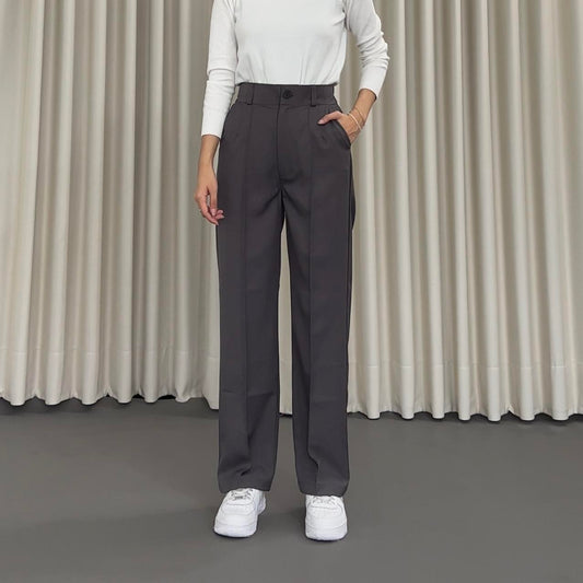 Calia Long Trousers - Dark Grey