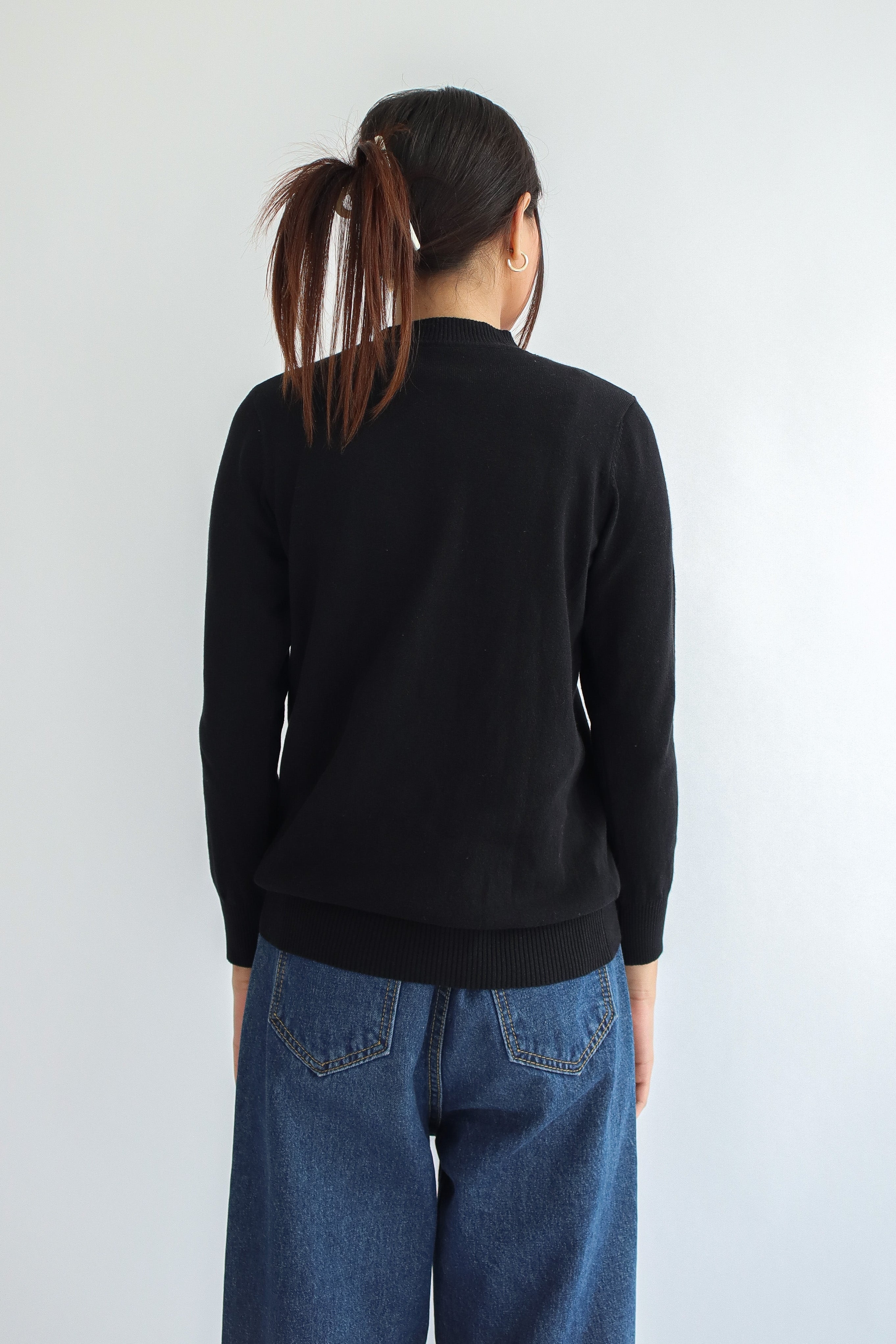 Valeria Mock Neck Knit