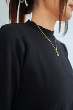 Valeria Mock Neck Knit
