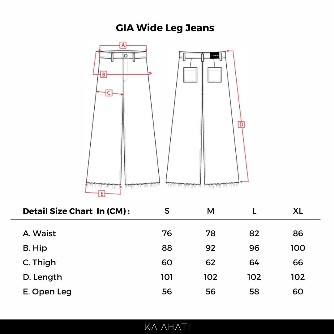 Gia Wide Leg Jeans
