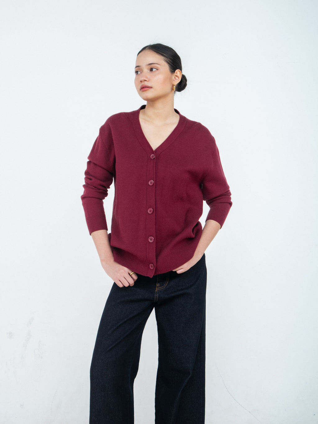 Kia V-neck Cardigan