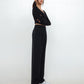 Lucia Pleated Wide Leg Trousers