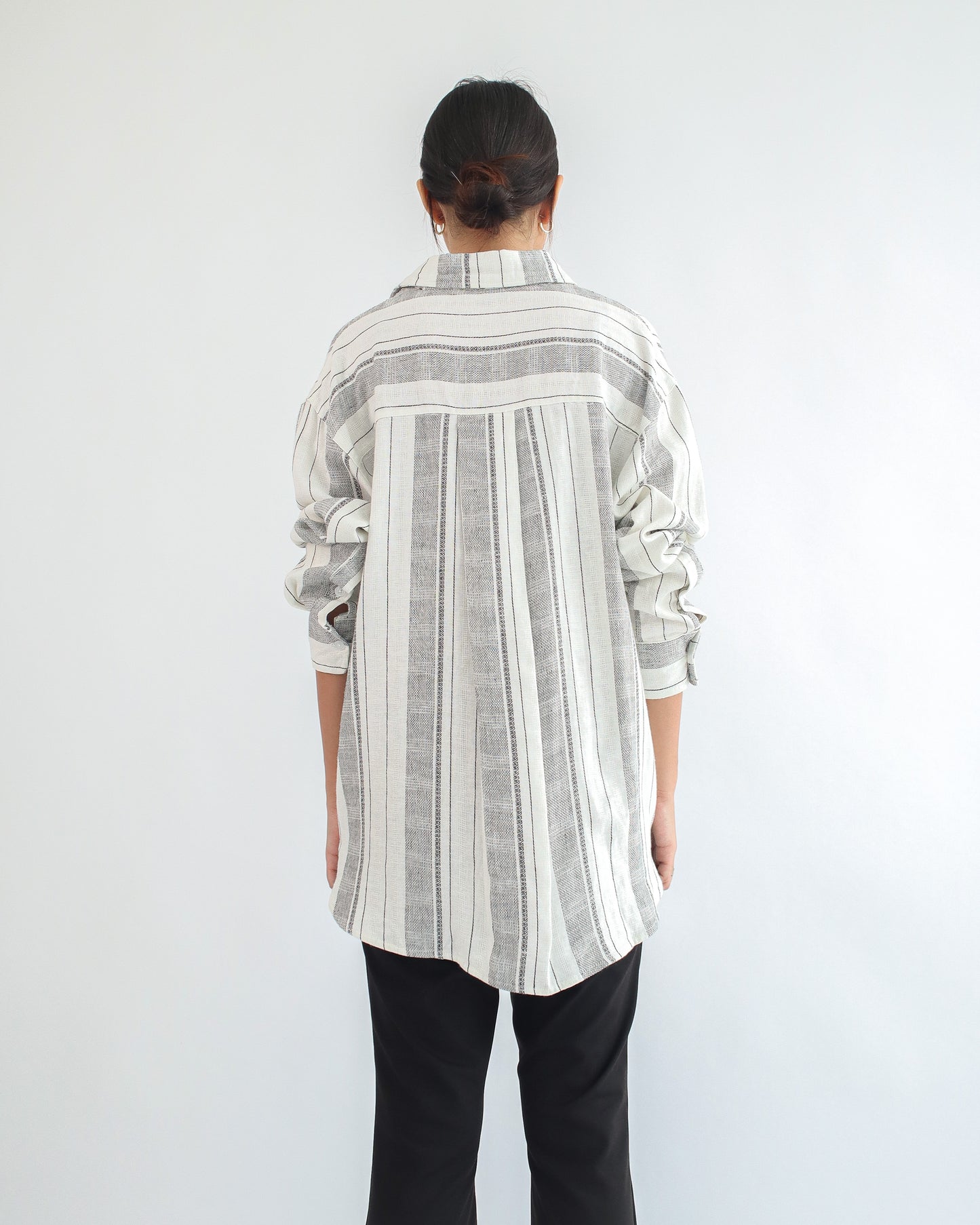 Francia Linen Oversized Shirt