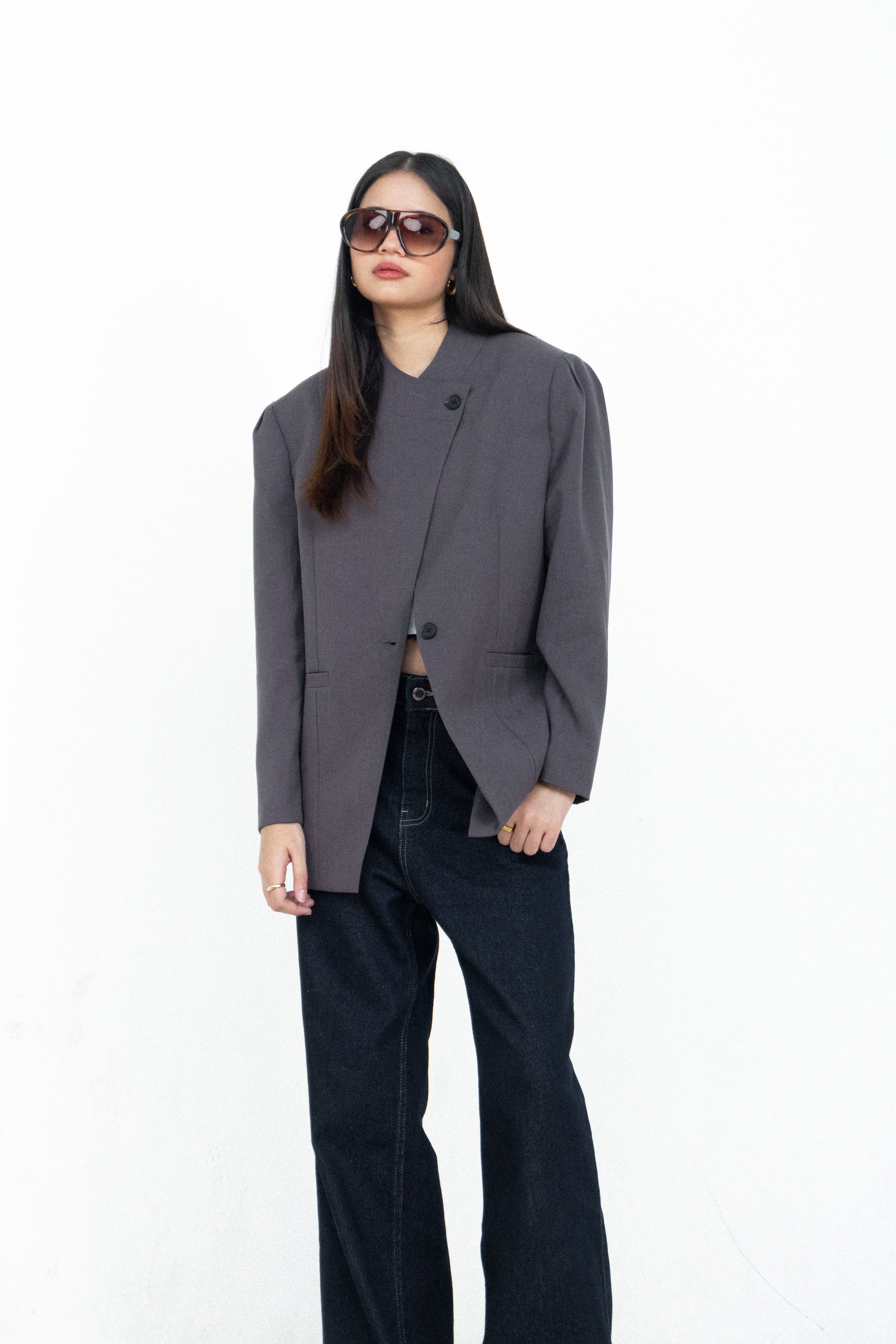 Valeria Textured Blazer