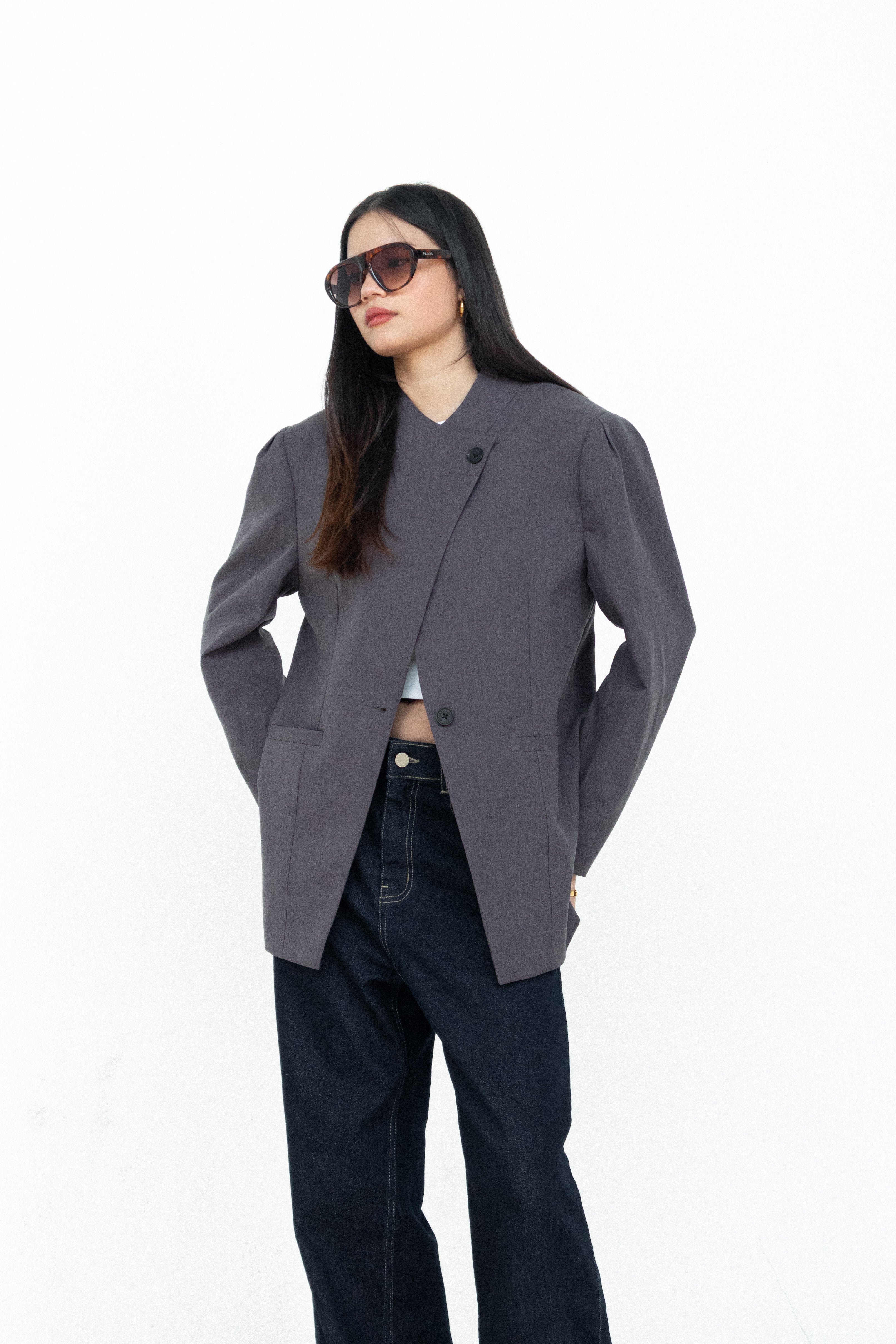 Valeria Textured Blazer