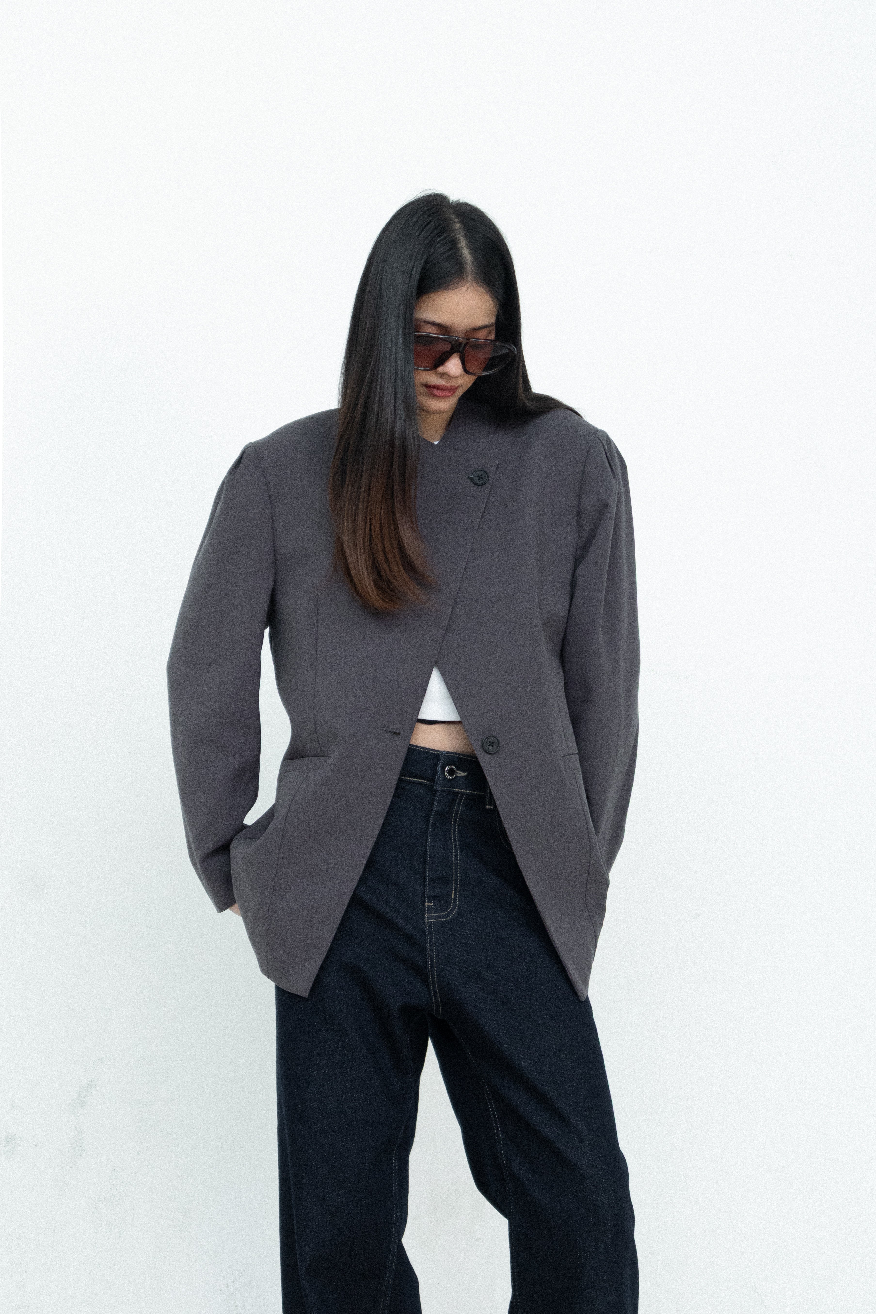 Valeria Textured Blazer