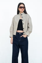 Cassia High Neck Jacket