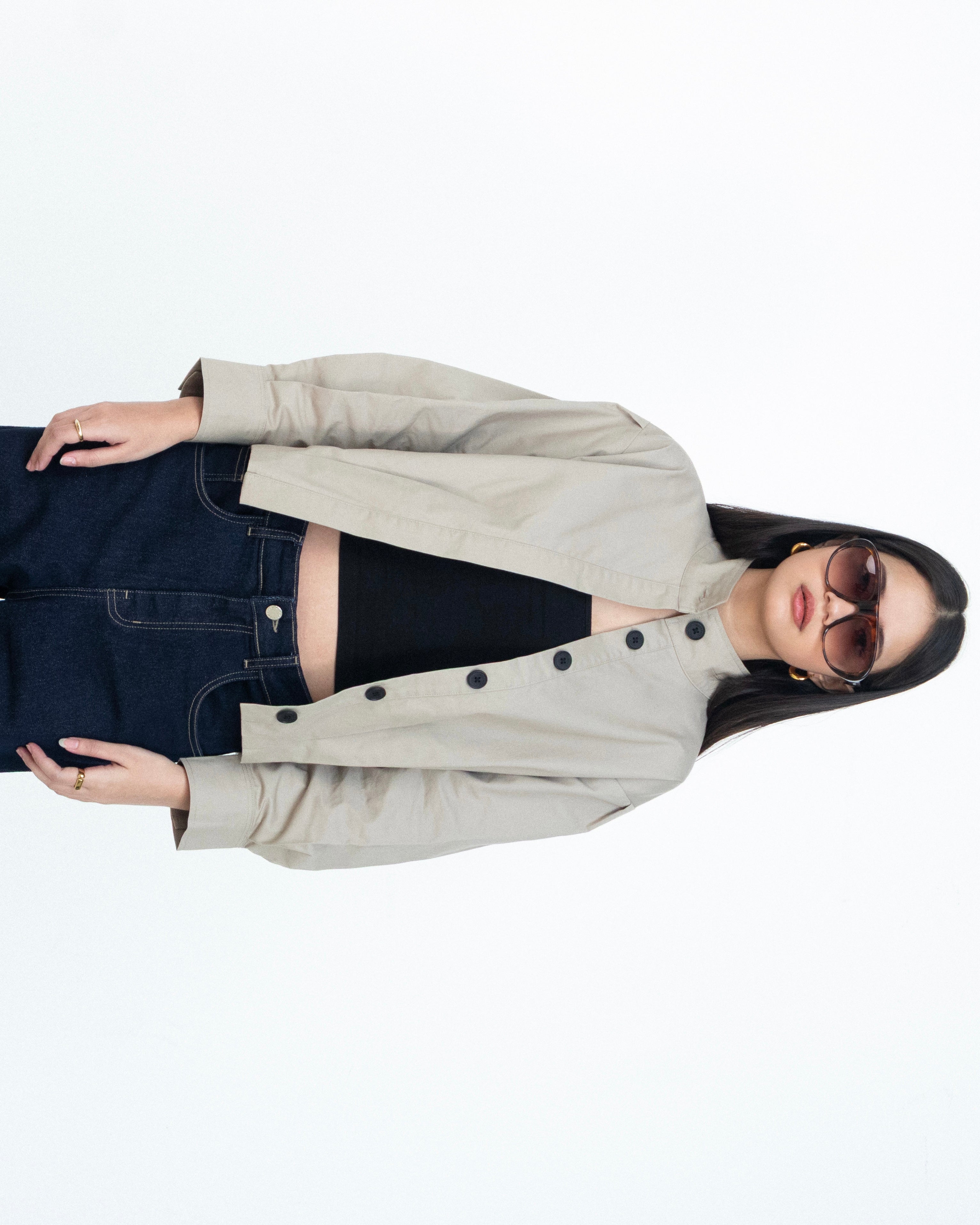 Cassia High Neck Jacket