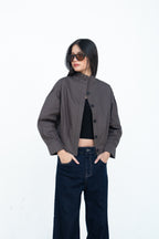 Cassia High Neck Jacket