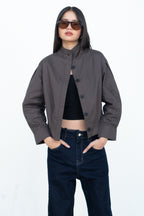 Cassia High Neck Jacket