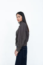 Cassia High Neck Jacket