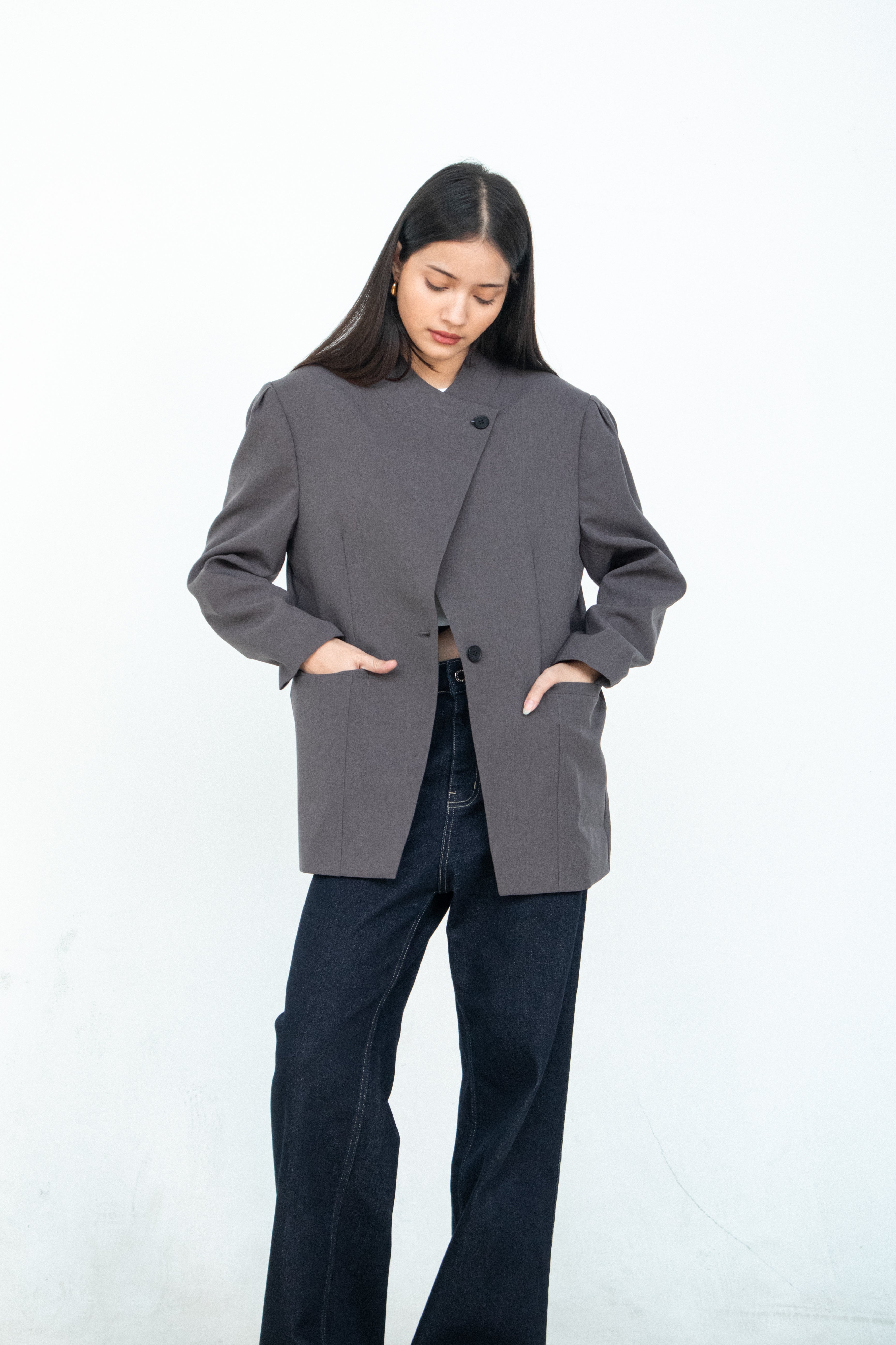 Valeria Textured Blazer