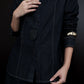 Aria Denim Long Sleeve Shirt -  Dark Indigo