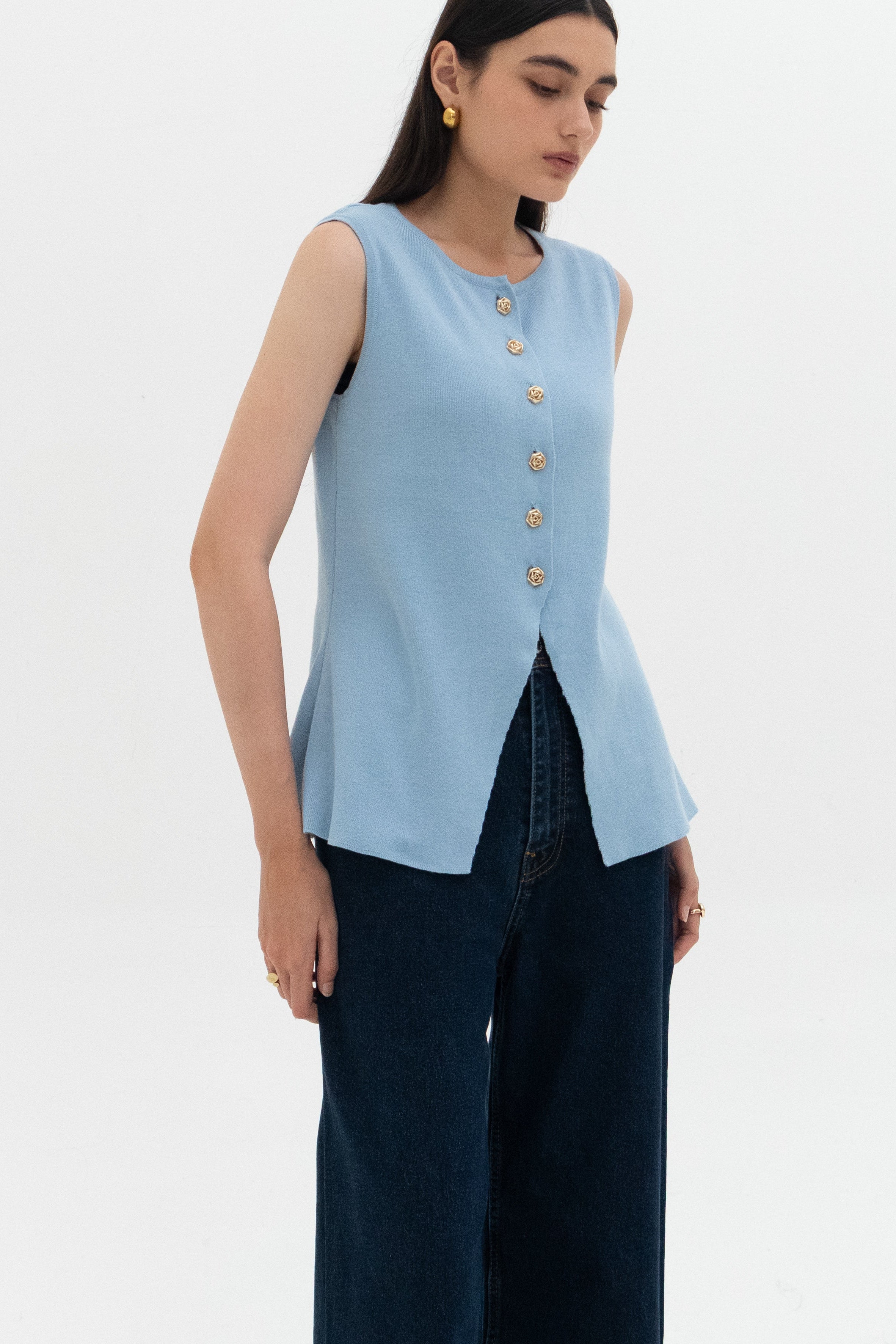 Anastasia Knit Waistcoat