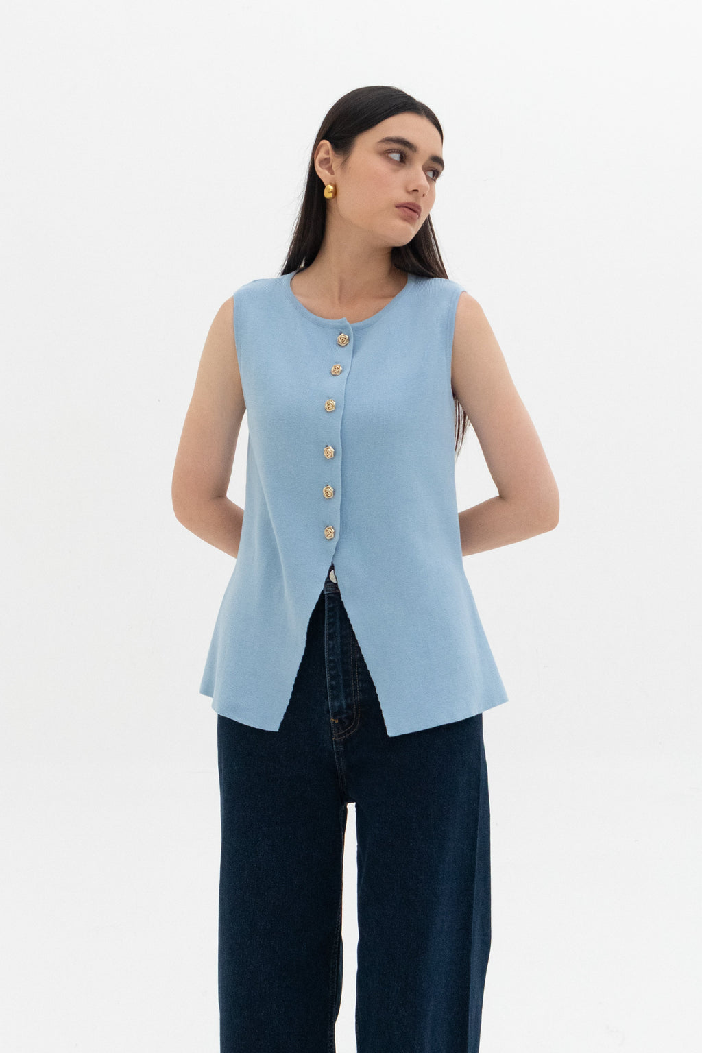 Anastasia Knit Waistcoat