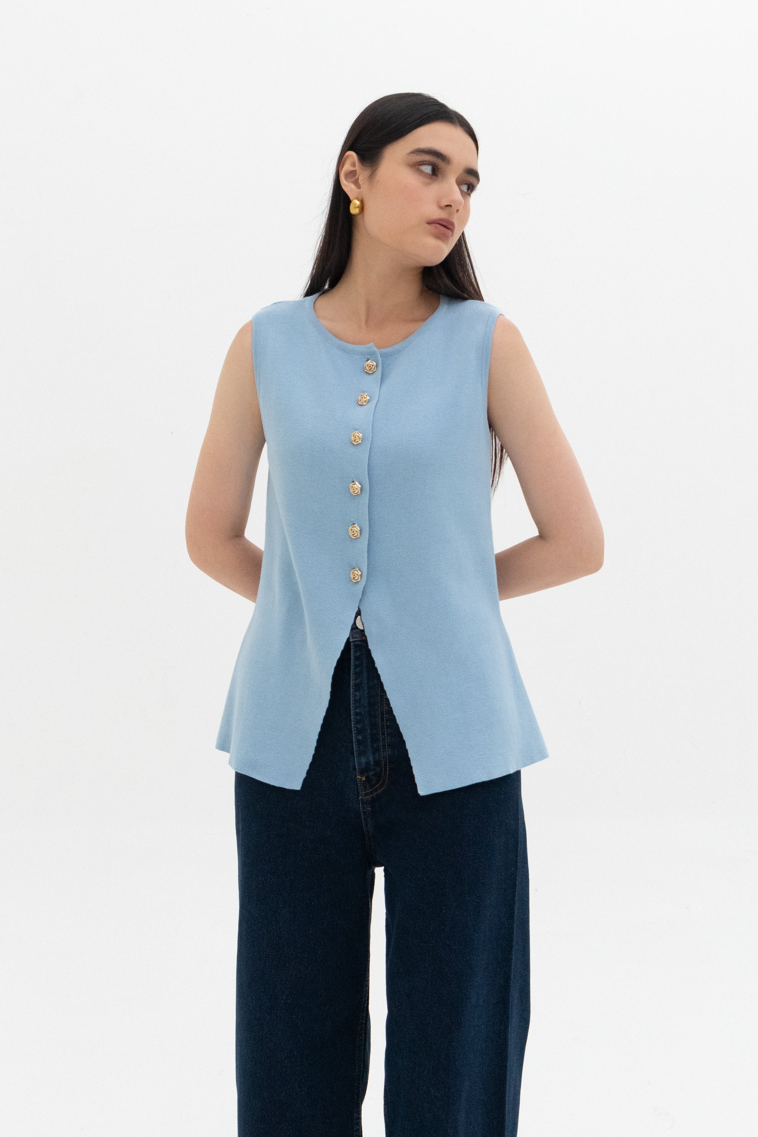 Anastasia Knit Waistcoat