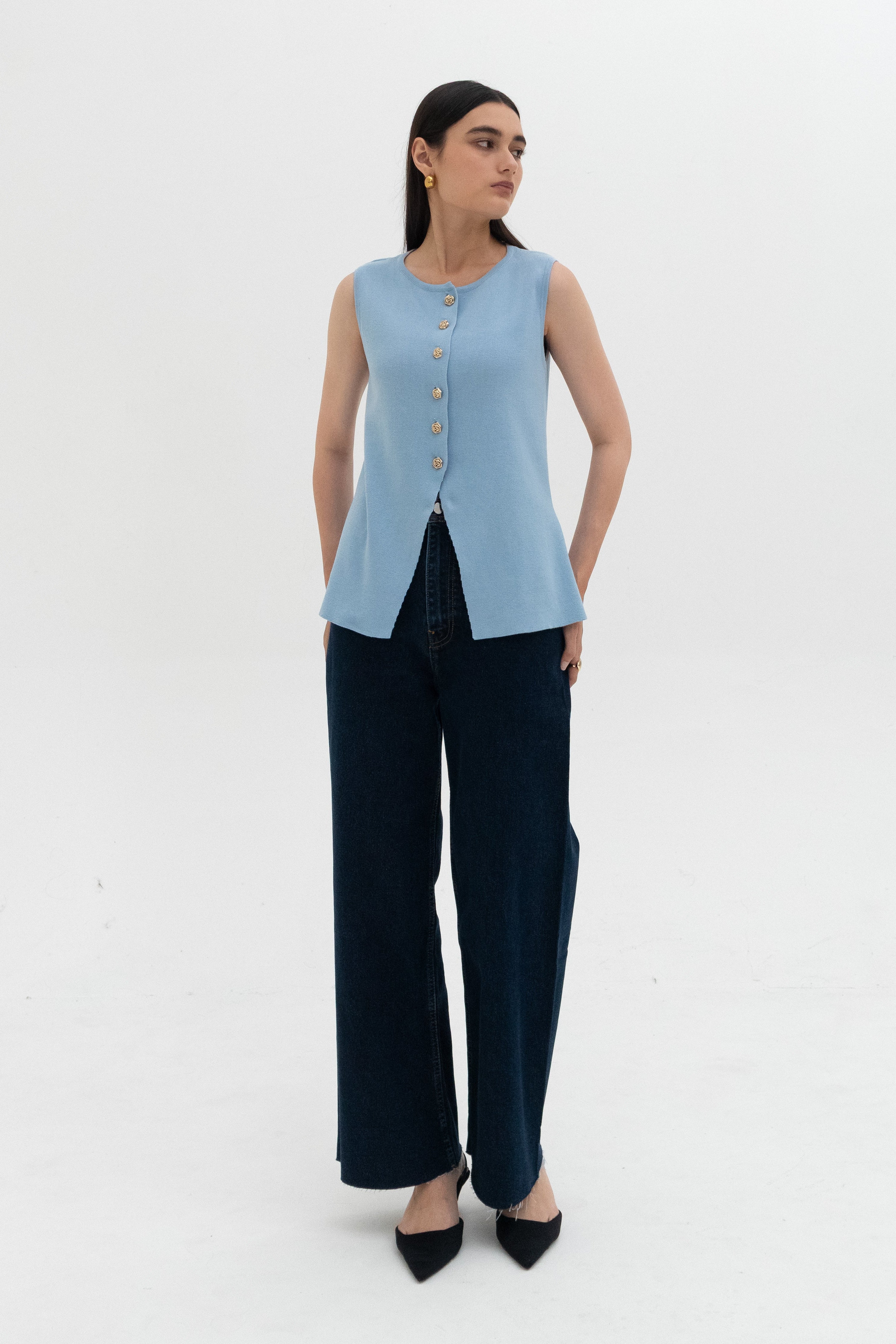 Anastasia Knit Waistcoat