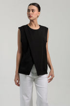 Victoria Assymetric Sleevesee