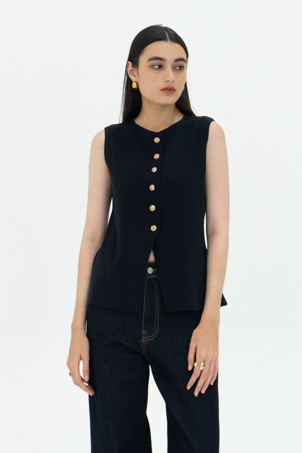 Anastasia Knit Waistcoat