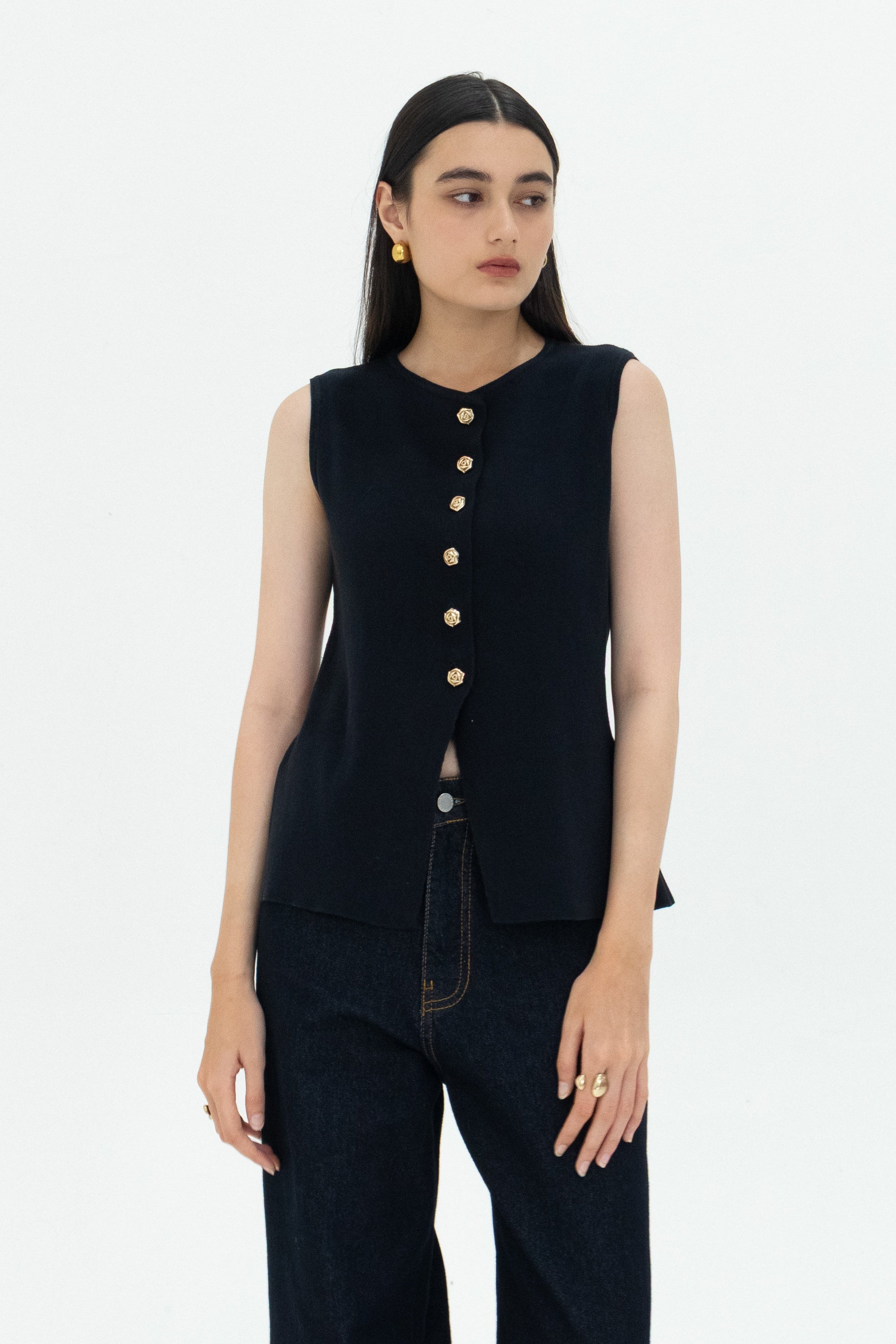 Anastasia Knit Waistcoat