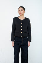 Valencia Collarless Jacket