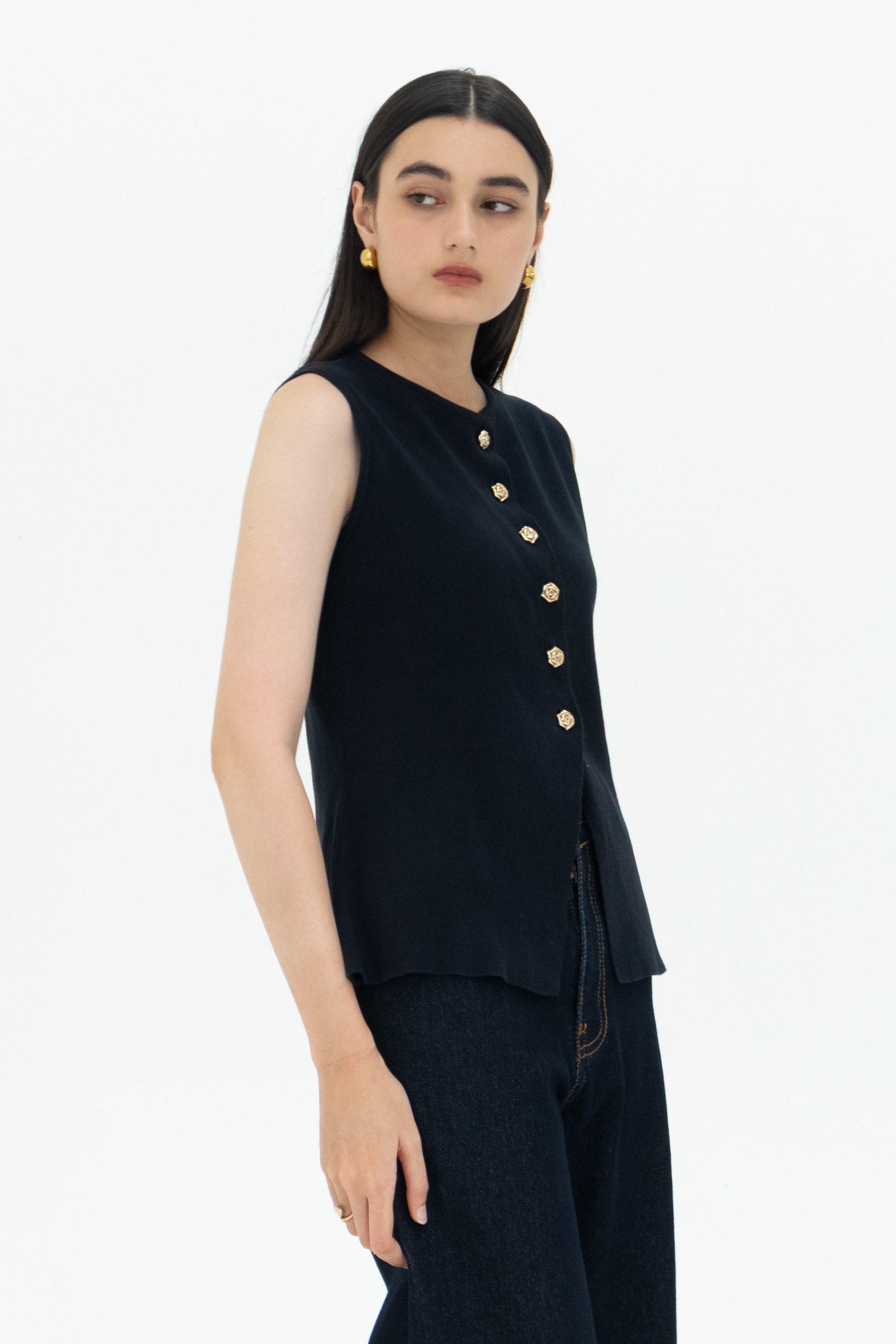 Anastasia Knit Waistcoat