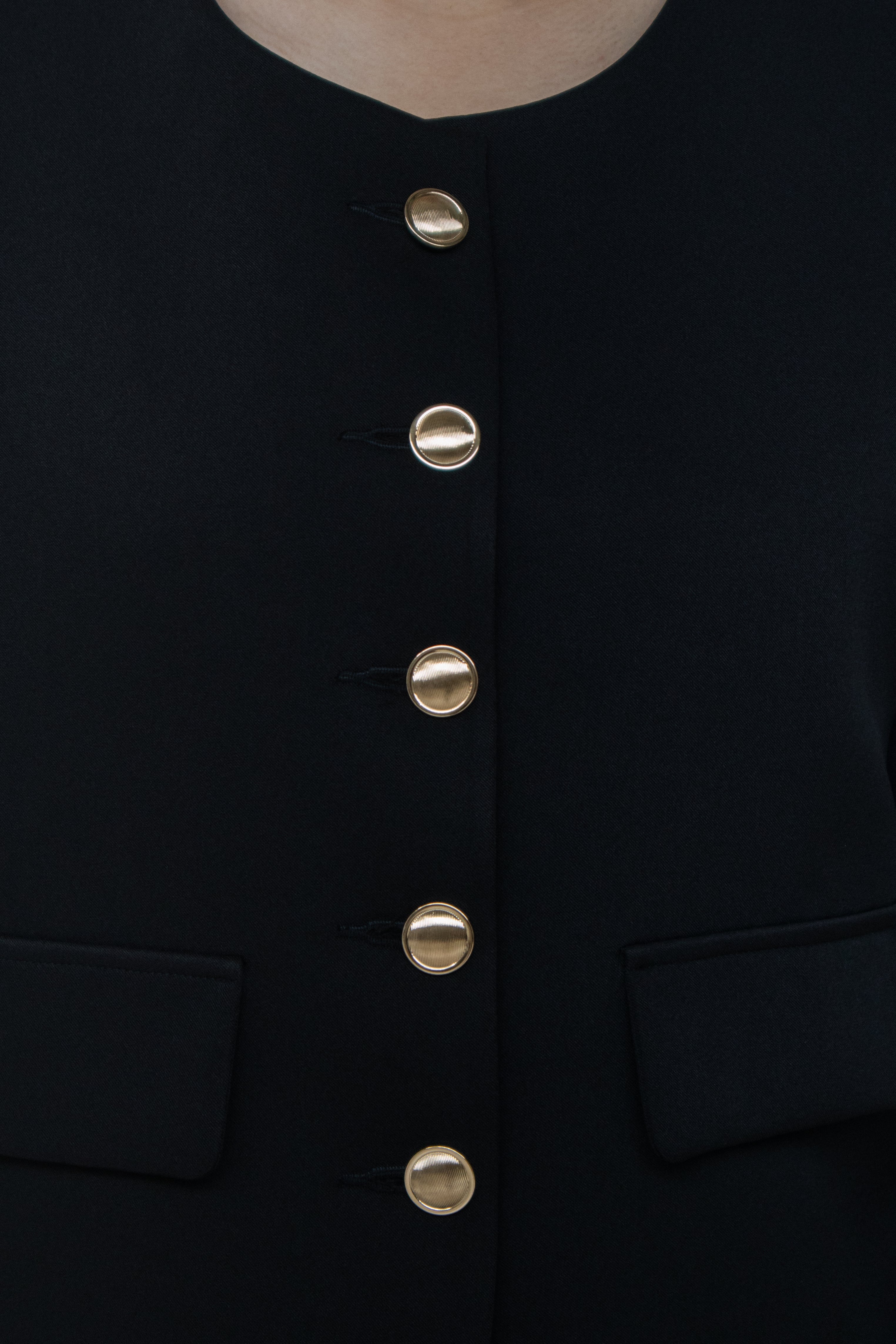 Valencia Collarless Jacket
