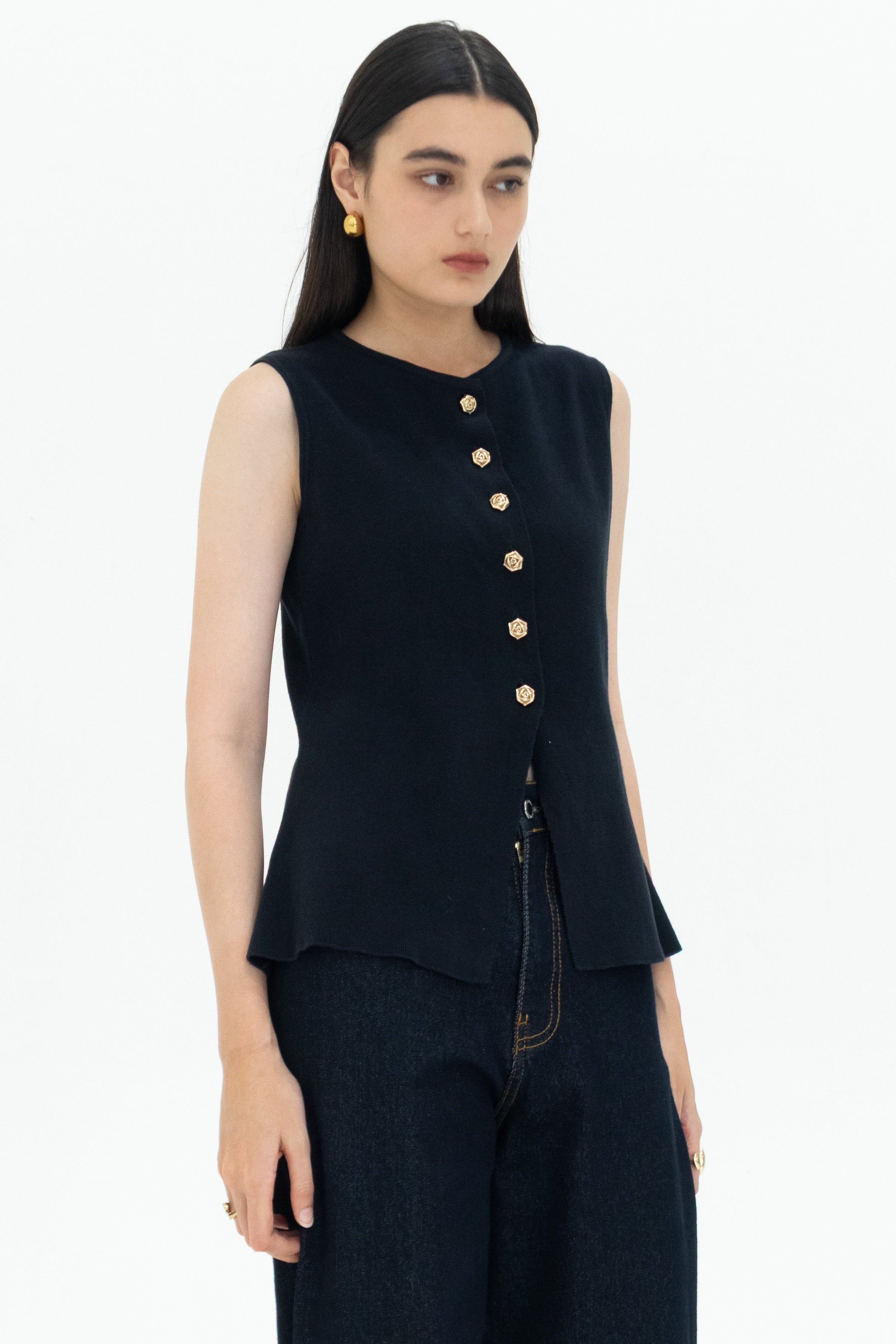 Anastasia Knit Waistcoat