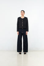 Valencia Collarless Jacket
