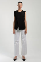 Victoria Assymetric Sleevesee
