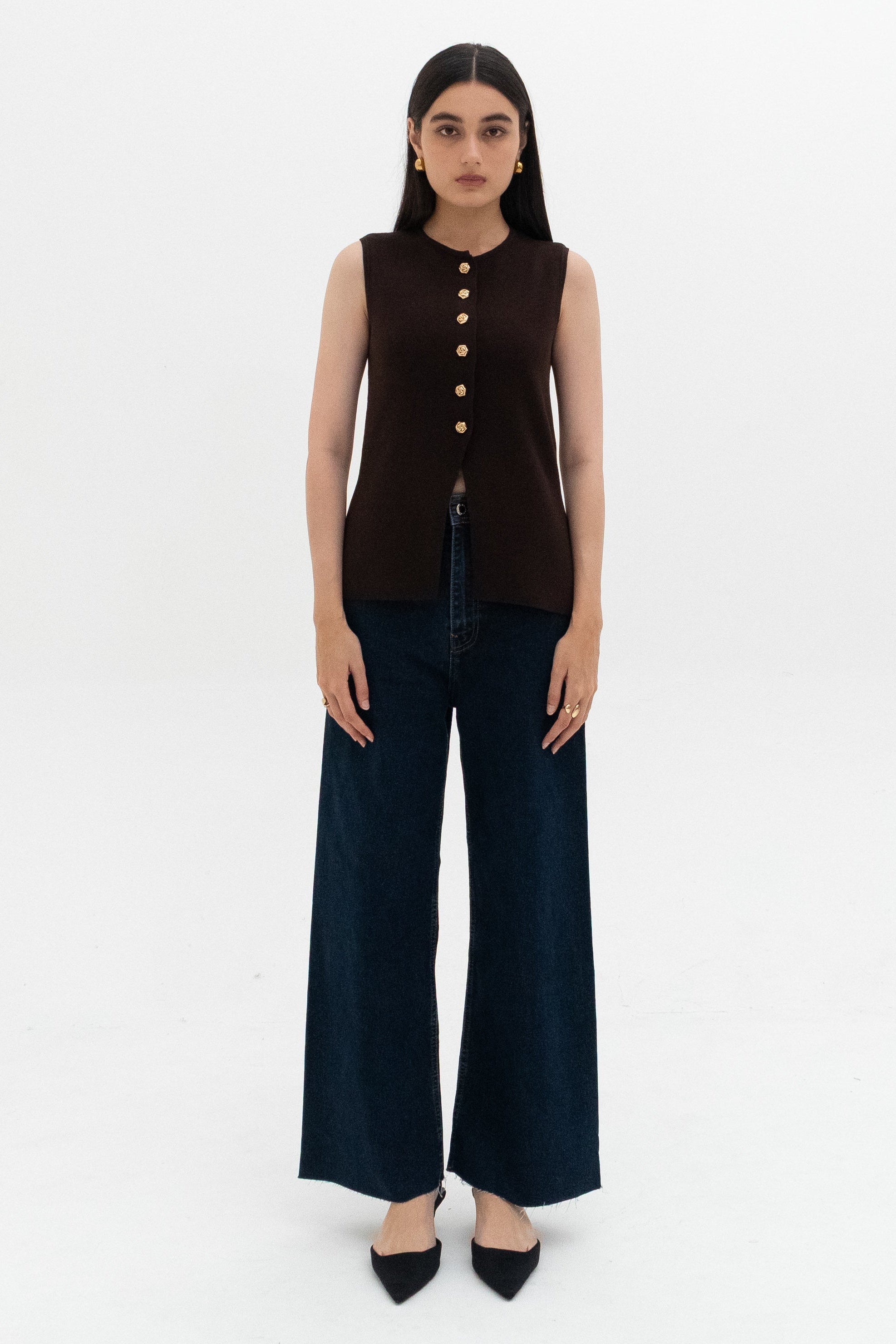 Anastasia Knit Waistcoat