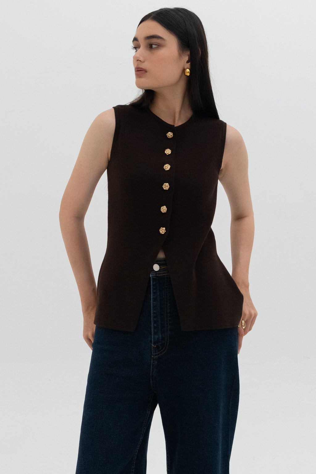 Anastasia Knit Waistcoat